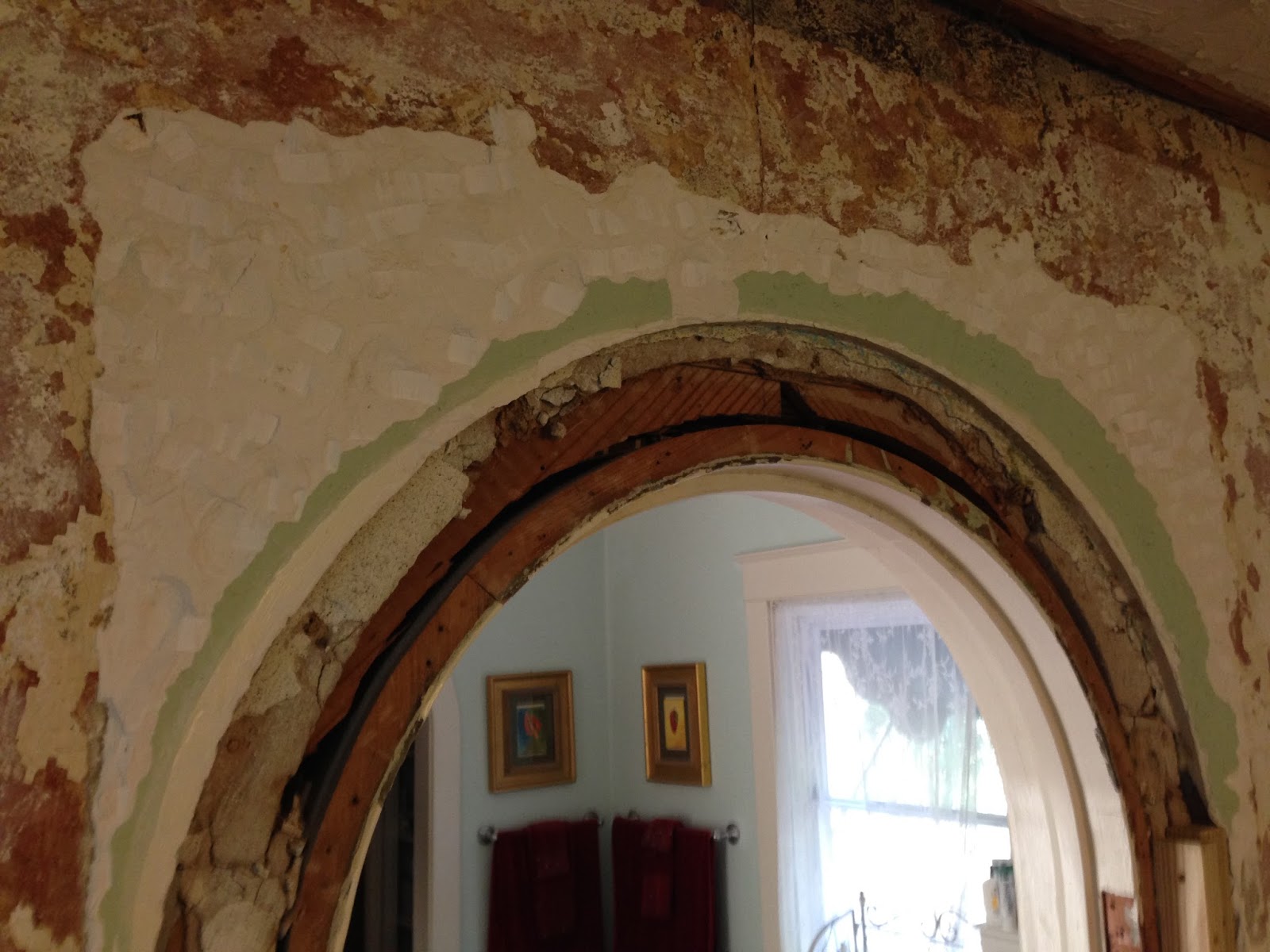 Fred Can Do It Extending the Curved Door Frame