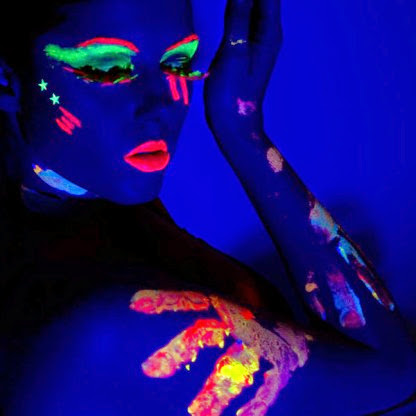 UV Black Light Body Paint Art