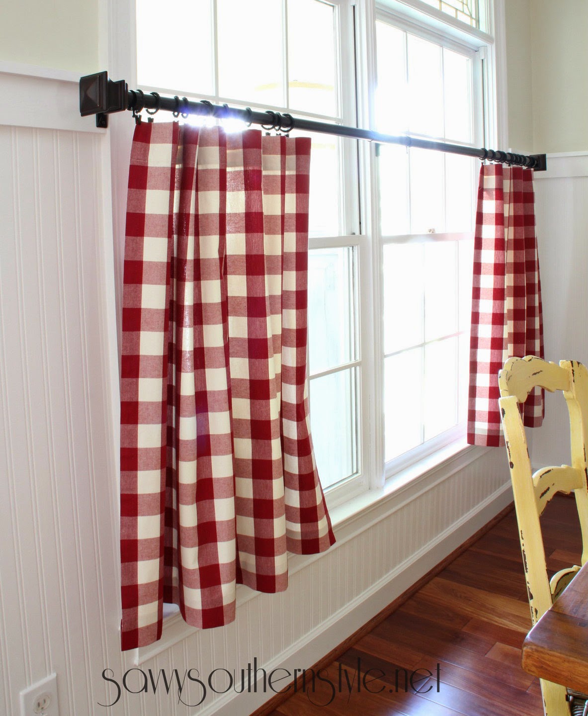 Savvy Southern Style The Mister Made Easy No Sew Curtains
