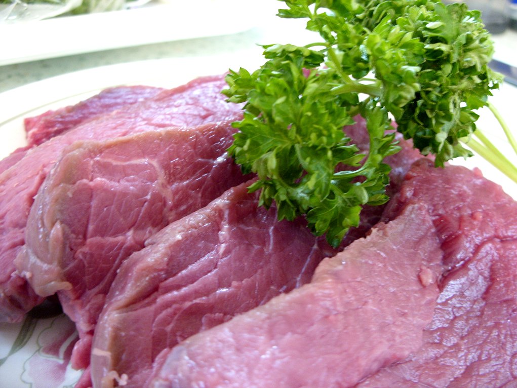 Jenny Eatwell's Rhubarb & Ginger British Rose Veal in a mushroom