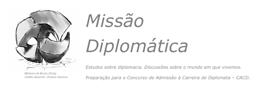 Estudos para o CACD - Missão Diplomática
