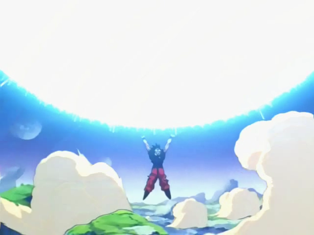 Mate a Pessoa Acima com Golpe de Anime GokuSuperGenkiDama+super+spirit+bomb