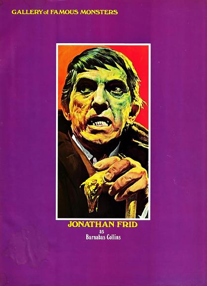 Passing of actor Jonathan Frid