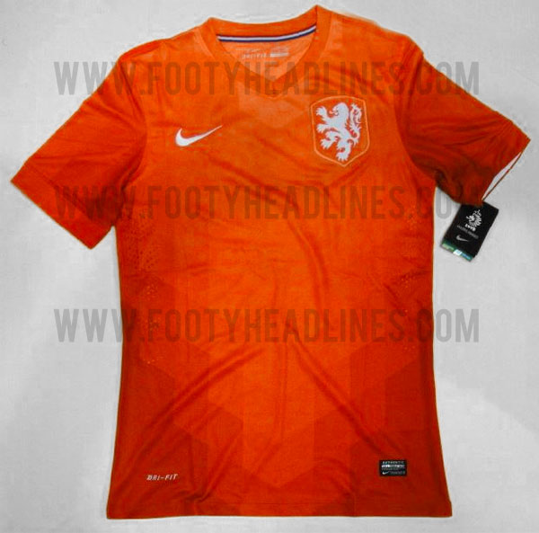 Fire Patch's Blog: NETHERLANDS 2014 WORLD CUP HOME AND AWAY KITS LEAKED