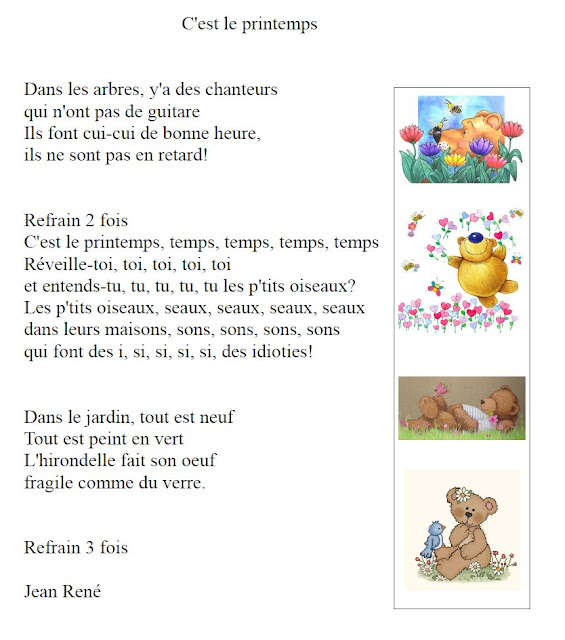 Le blog de Cathnounourse printemps saison du renouveau