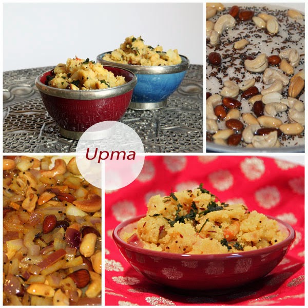 Upma, kommt auf die NachkochListe! Veganer frühstück