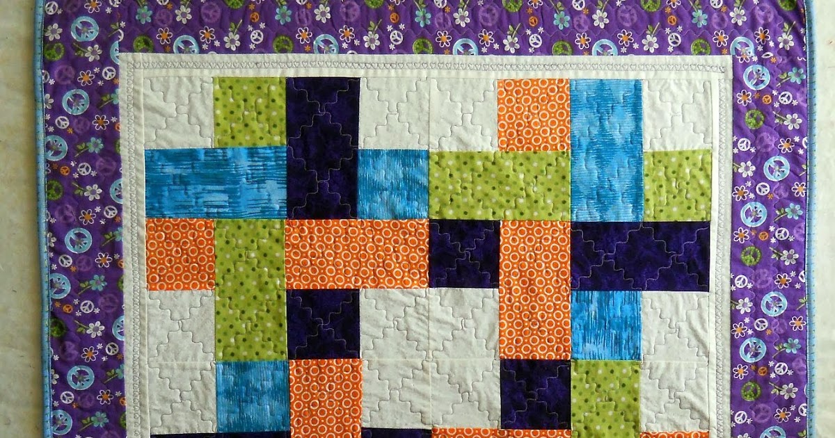 Scrapbox Quilts Woven Nap Quilt