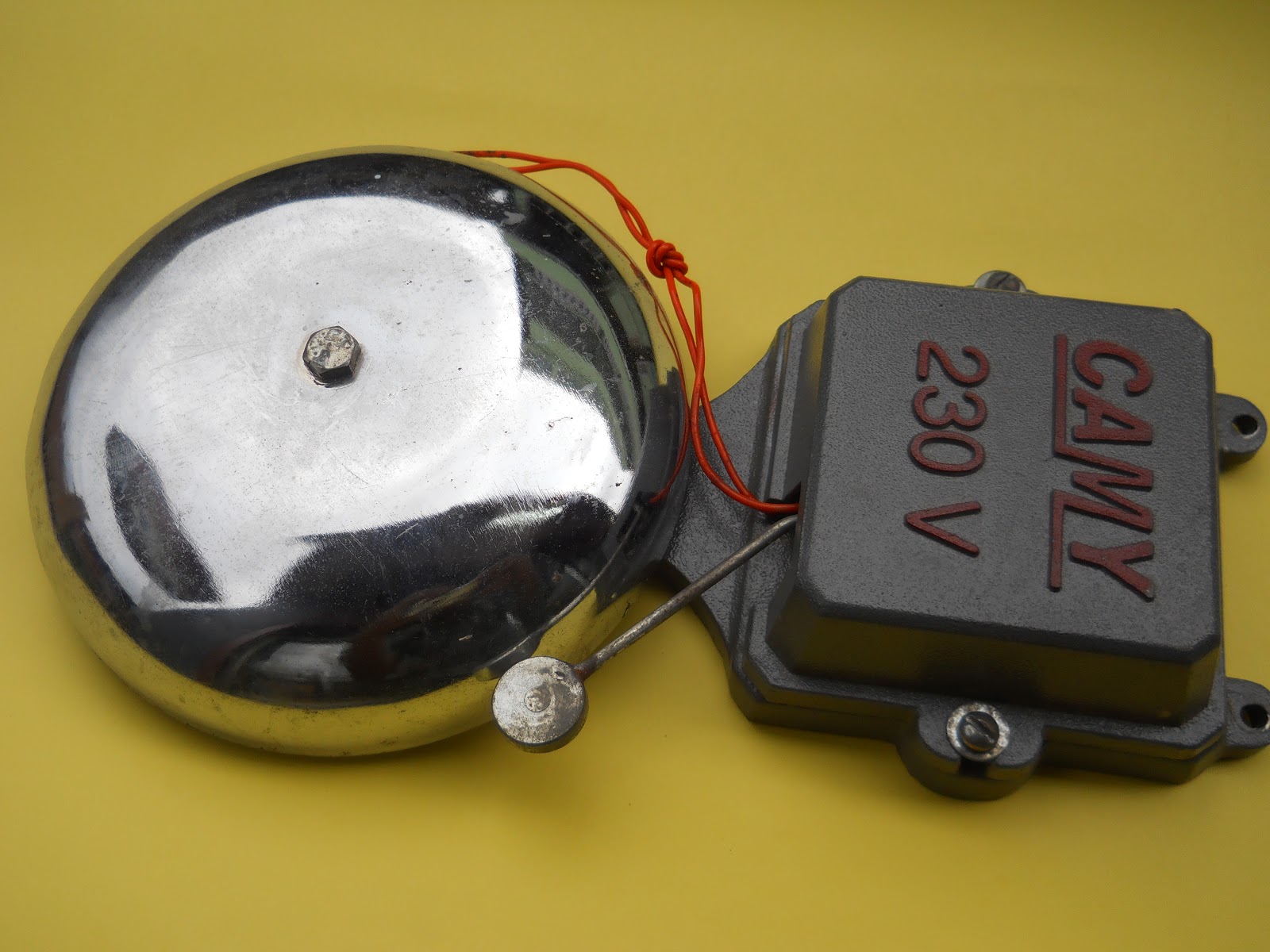 EVER WONDER WHATS INSIDE INSIDE AN ELECTRIC BELL