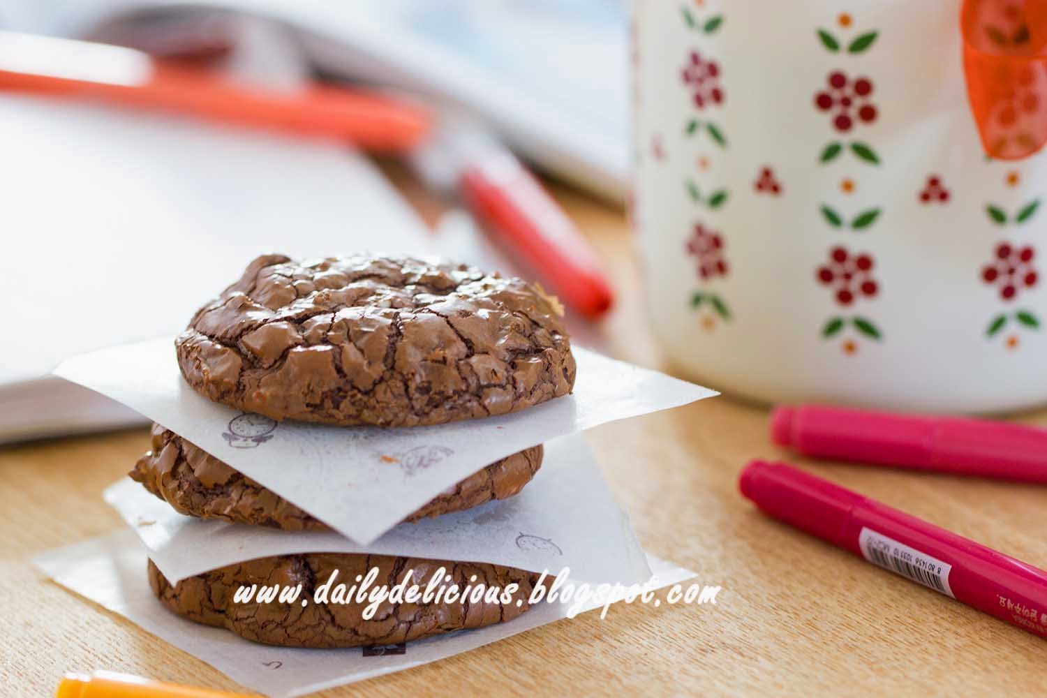 dailydelicious Brownie cookies