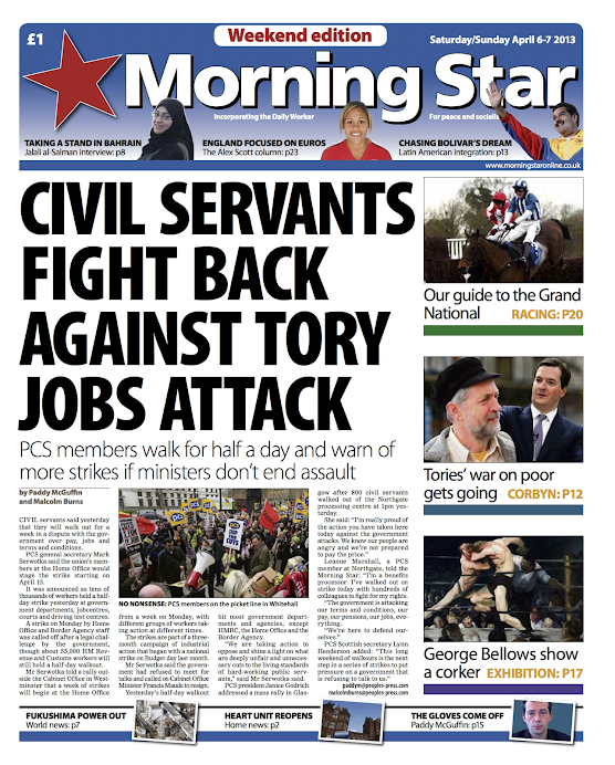 "Civil servants" "fight back" is not credible action