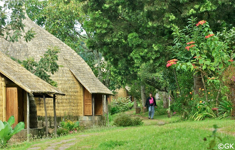 Aregash Lodge zwischen Yabello und Addis, ausserhalb der Stadt Yirgalem