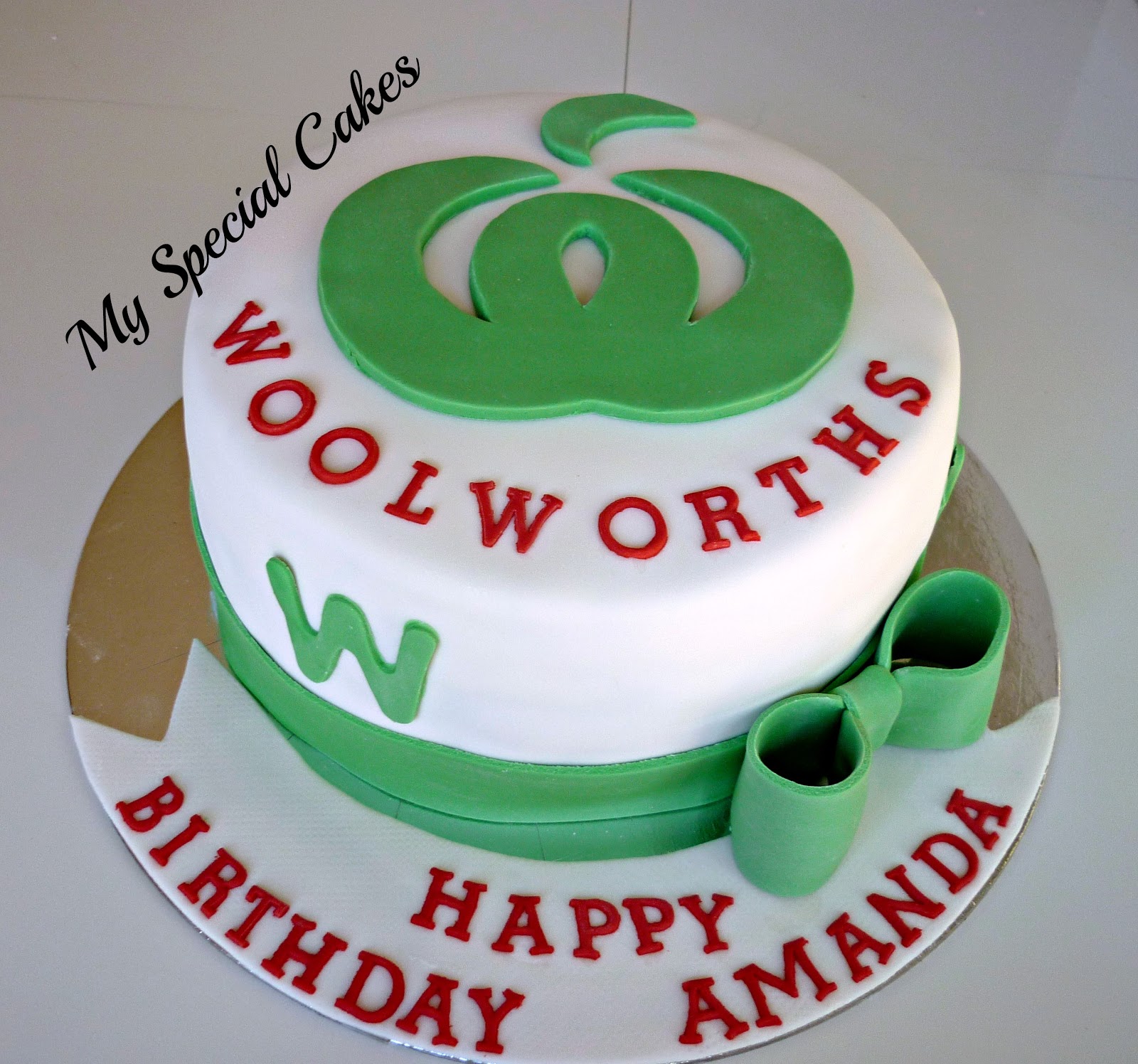 My Special Cakes Woolworths Cake