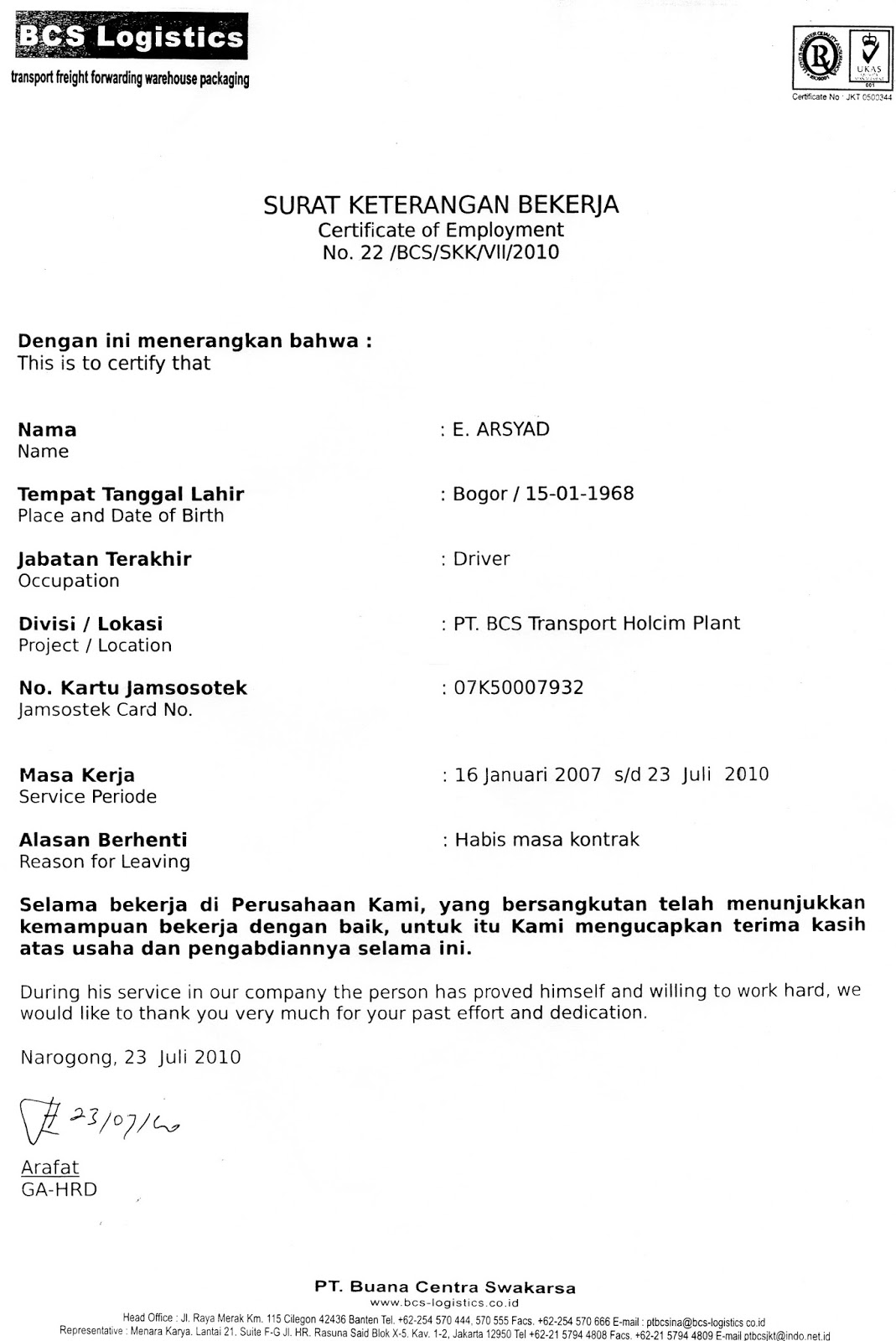 Contoh Surat Pemesanan Hotel Dalam Bahasa Indonesia