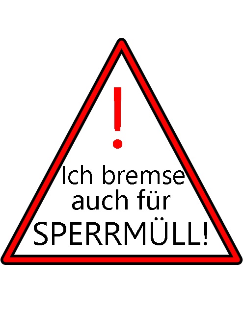 Achtung Schild