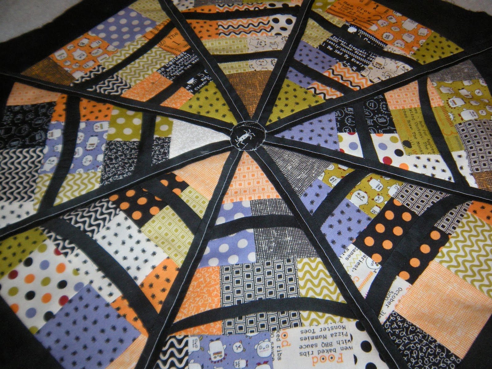 Life in the Scrapatch Spider  QuiltAlong Part 5 Quilting