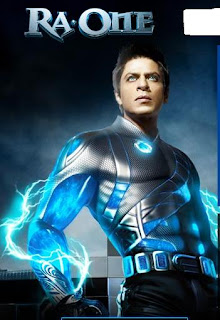 BLUE ROSE: Rajinikanth acted in Ra.One hindi movie with Shah Rukh khan.