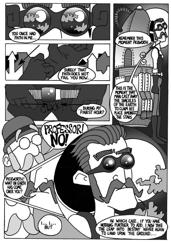Professor & Pickworth Comic Page 2