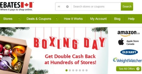 Canadian Daily Deals Ebates Canada Boxing Day Double Cash Back On Hundreds Of Stores