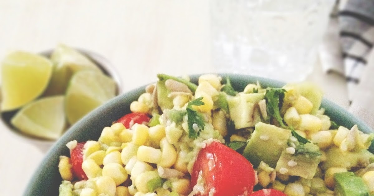 real raw kitchen RECIPE Arizona Corn Salad