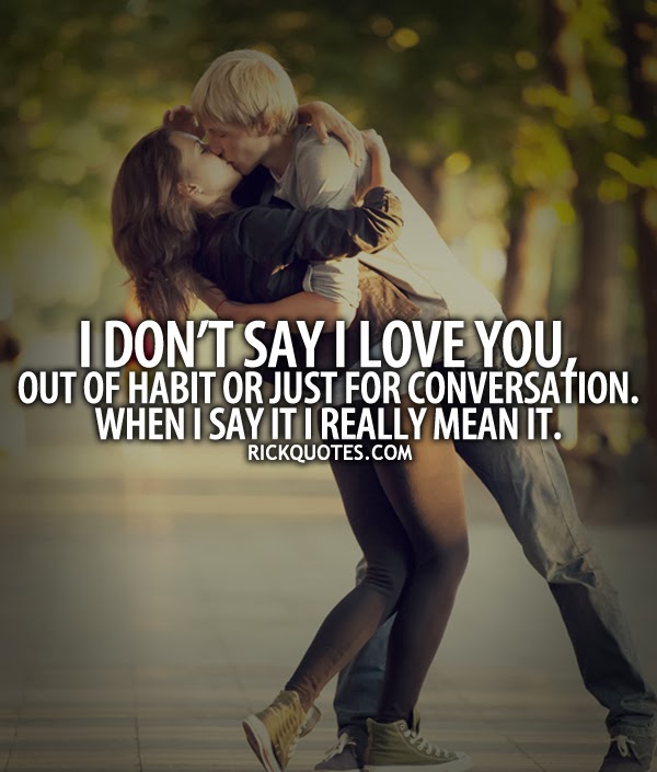 when to say i love you