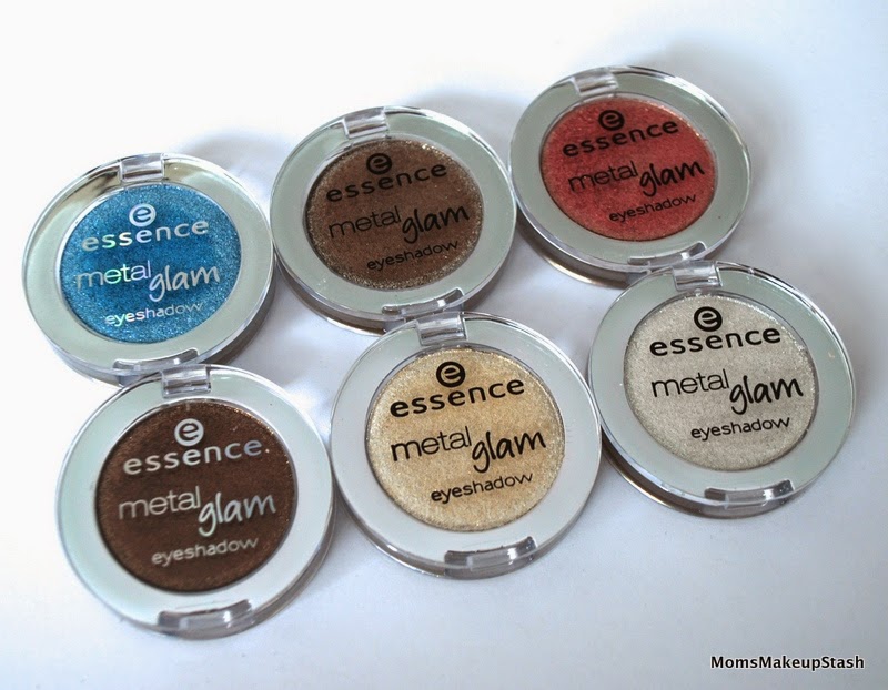 REVIEW Essence Metal Glam Eye Shadows (Photos & Swatches of the Entire