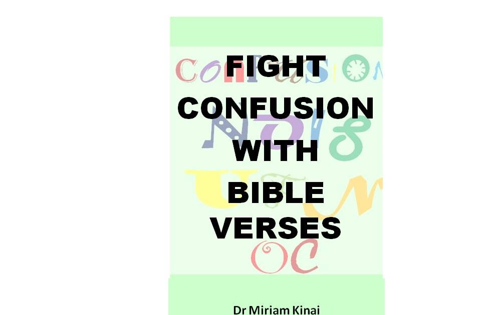 Christian Stress Management How to Fight Confusion with Bible Verses