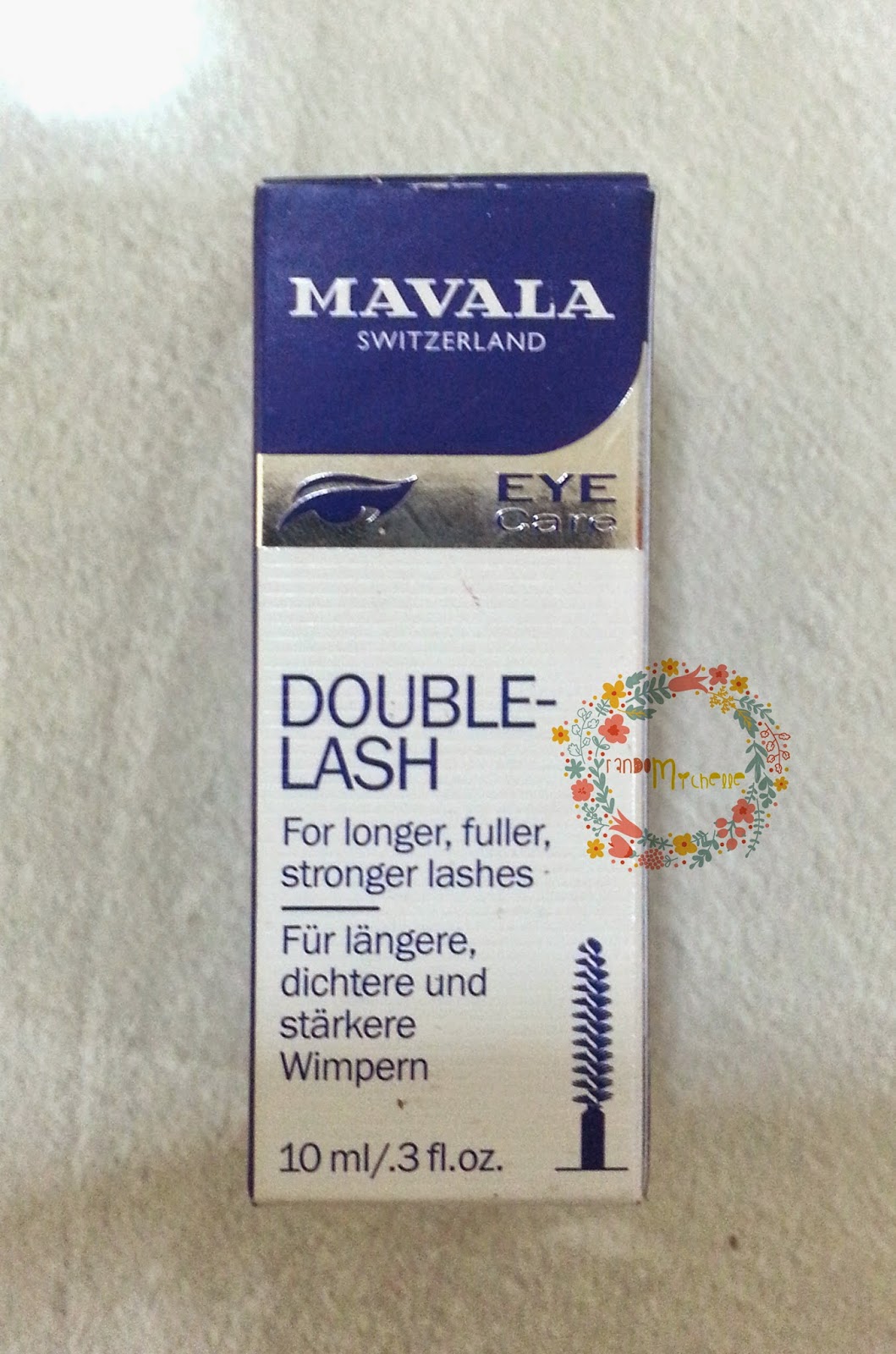 randomichelle Mavala Double Lash Review
