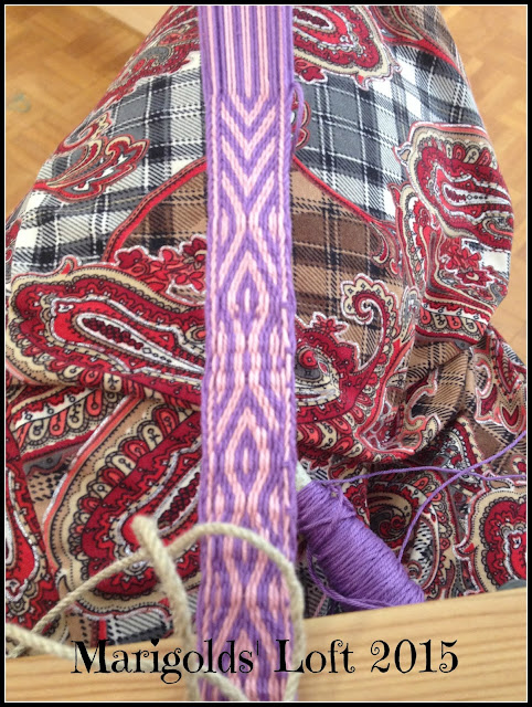 Back strap weaving