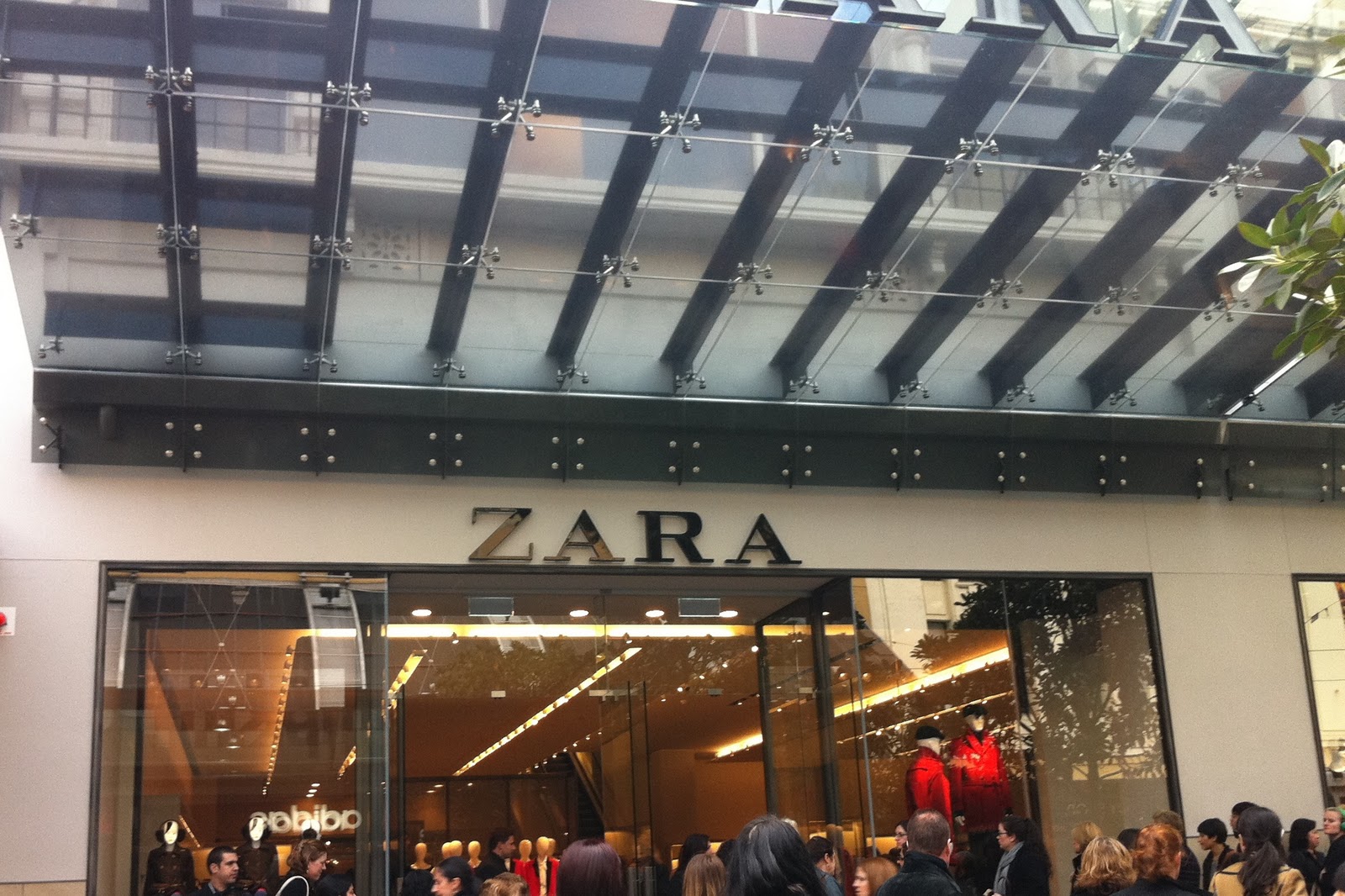 Bucking the downhill trend! Ola Zara