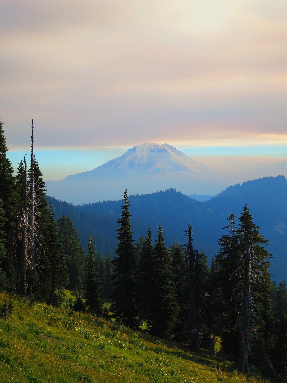 PCT ThruHike 2012 Day 142 The Knife's Edge, Goat Rocks Wilderness