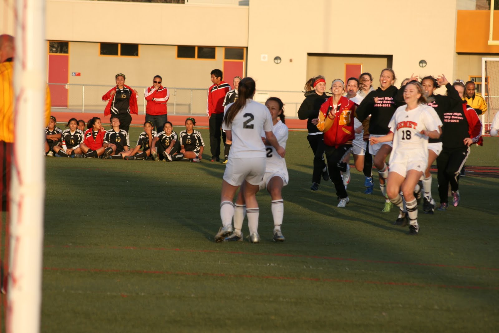 Breaking News Hemet High Girls soccer team wins quarterfinals