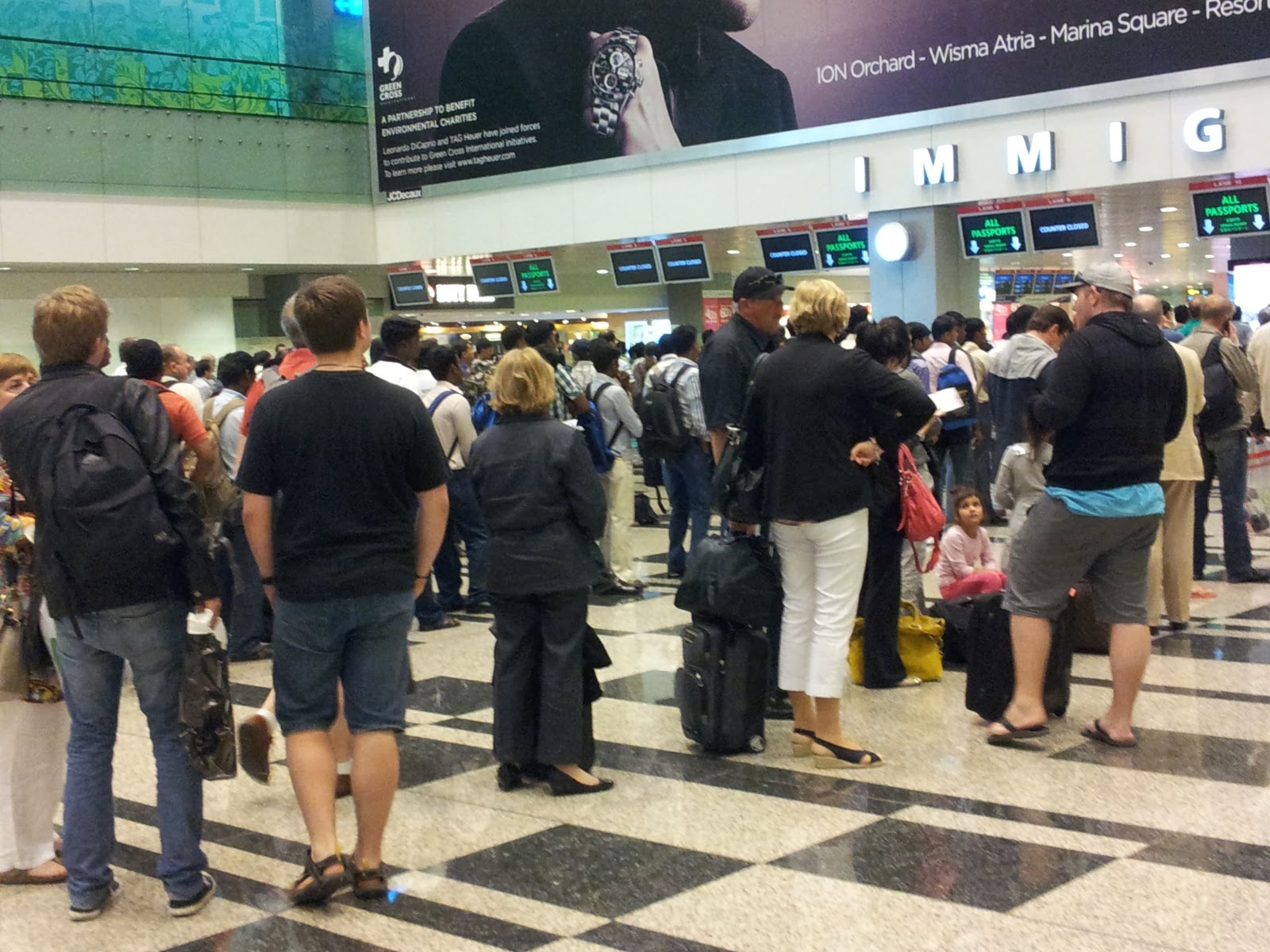 airport queue