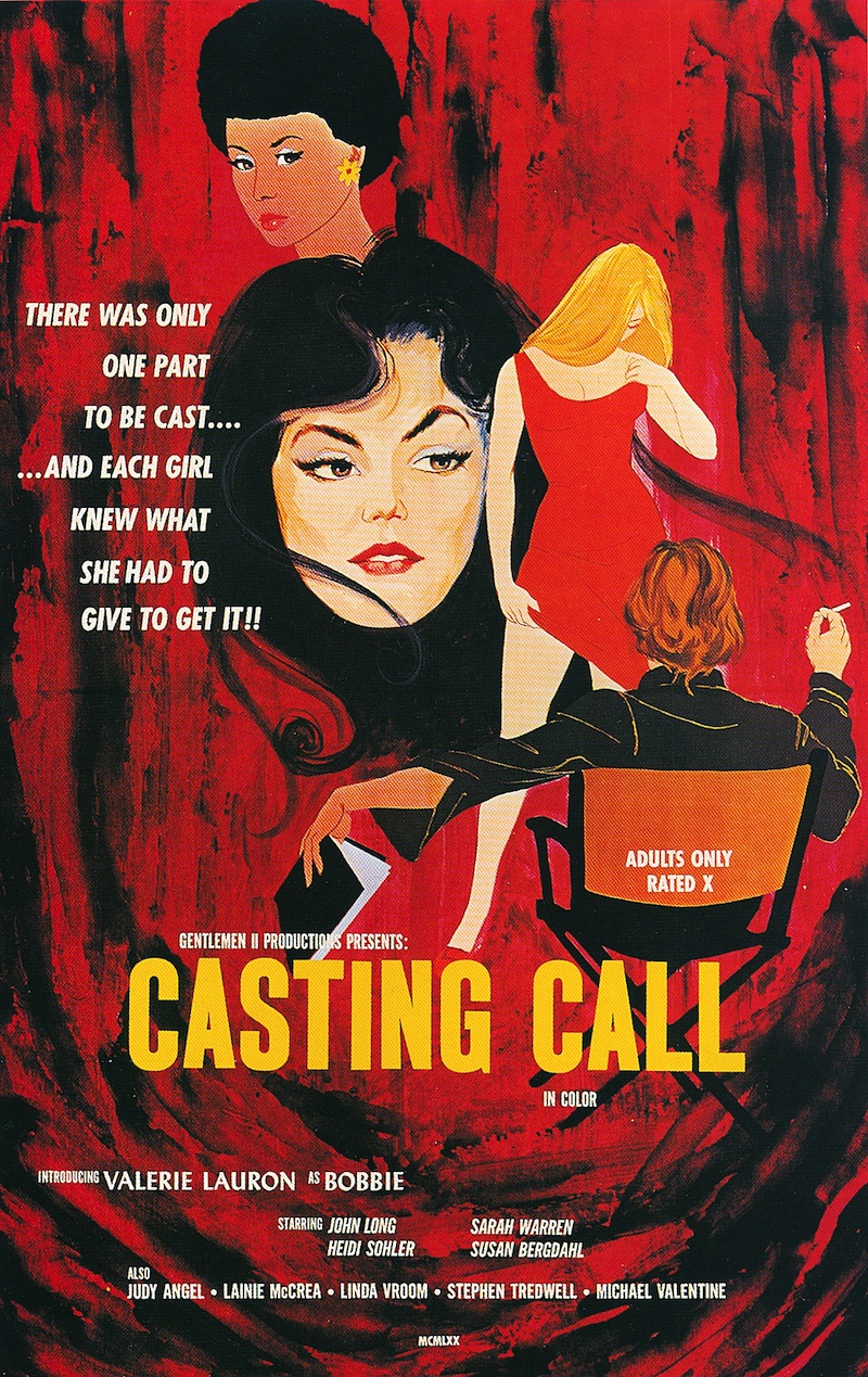 paco camino: Vintage Porn Poster: Casting Call, 1972