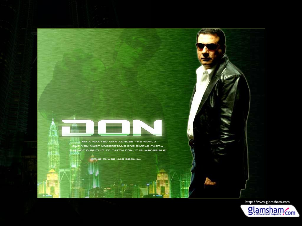 Beautiful Wallpapers: Bollywood Movie DON Wallpapers HD