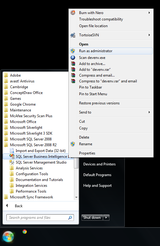 sql server business intelligence development studio 2008 sql server business intelligence development studio 2008