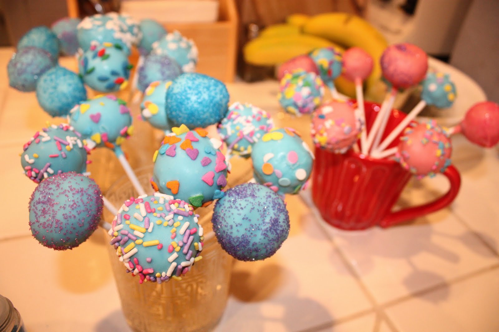 Cake Balls On A Stick