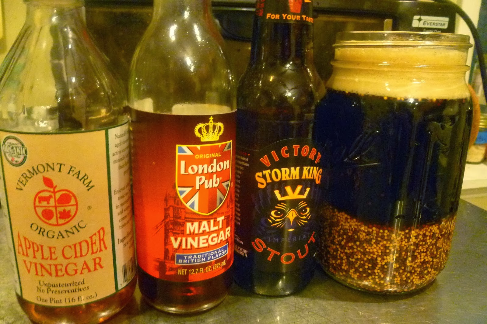 Grow. Eat. Mix. Drink. Spicy Beer Mustard