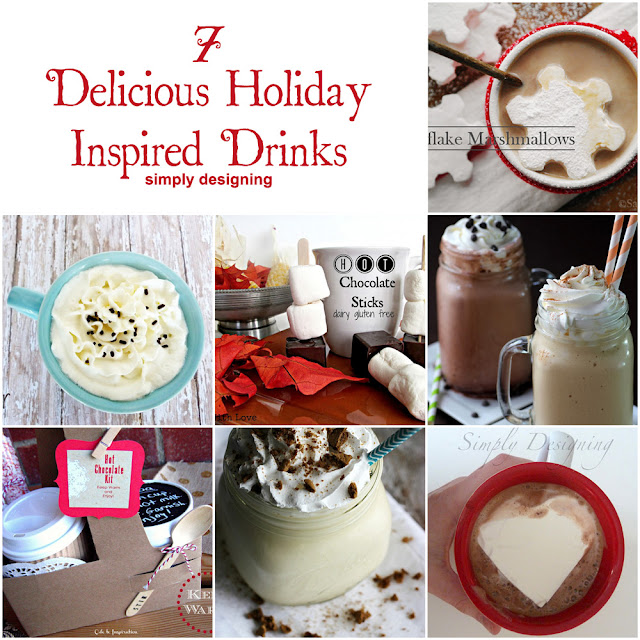 7 Delicious Holiday-Inspired Drinks | #drinks #recipes #winter 7 Delicious Holiday-Inspired Drinks | #drinks #recipes #winter
