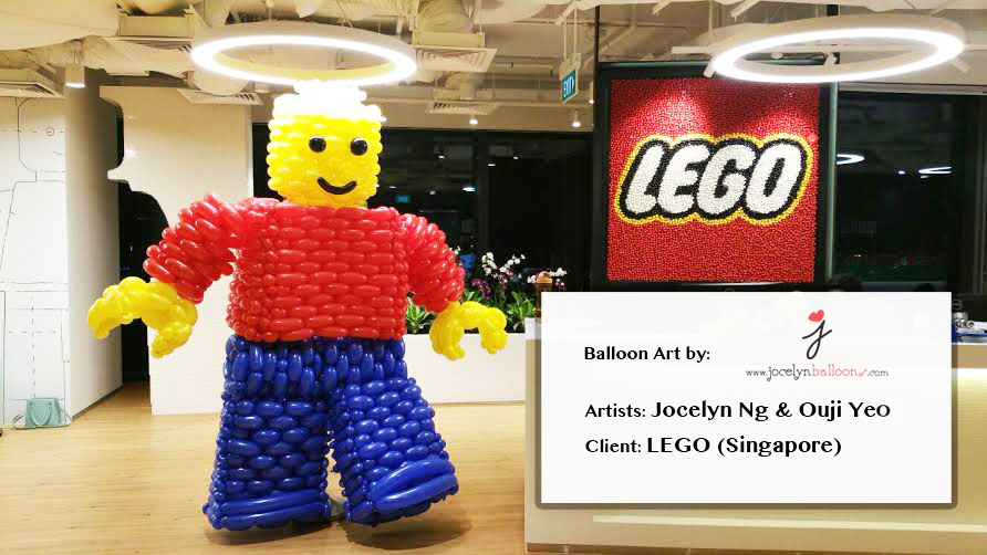 lego man balloon