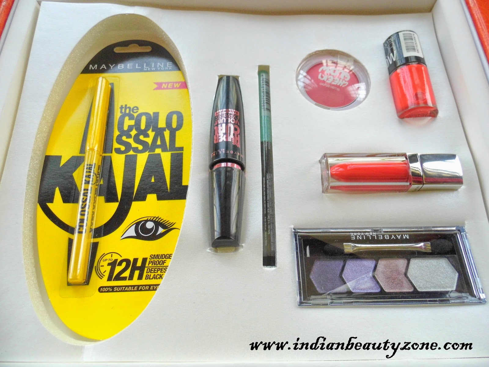 Indian Beauty Zone Bridal Makeup Look with Maybelline Insta Glam Box