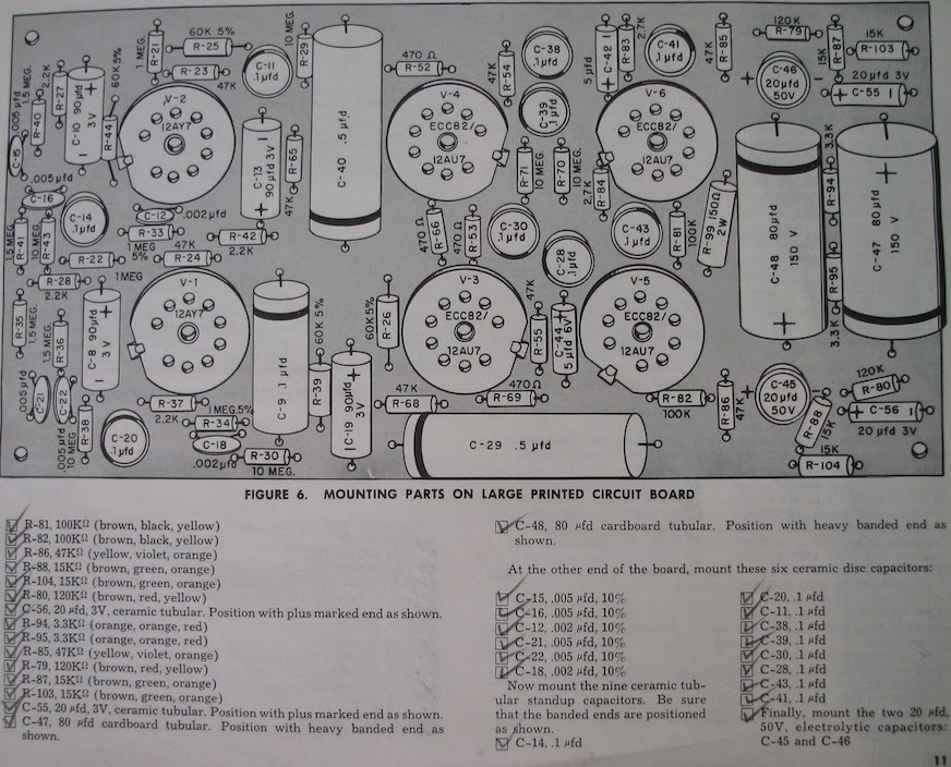 retro vintage modern hifi Knight Kit Stereo Preamplifier 83 YX 776