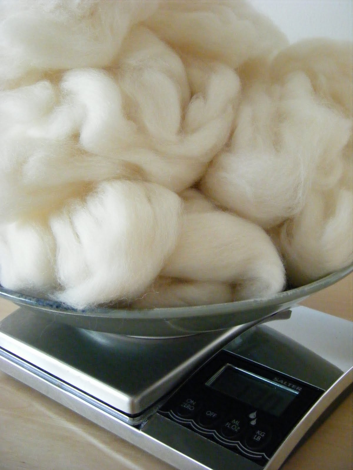 Hand Knitted Things Hand Spun Cheviot Wool Blanket