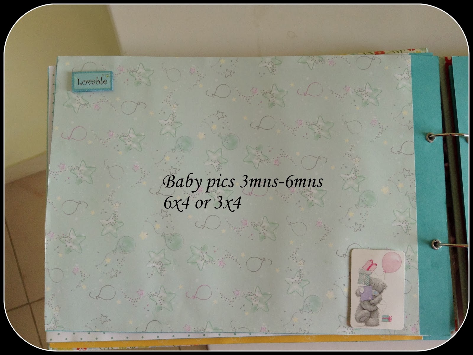 HappyMomentzz crafting by Sharada Dilip Baby Record Book