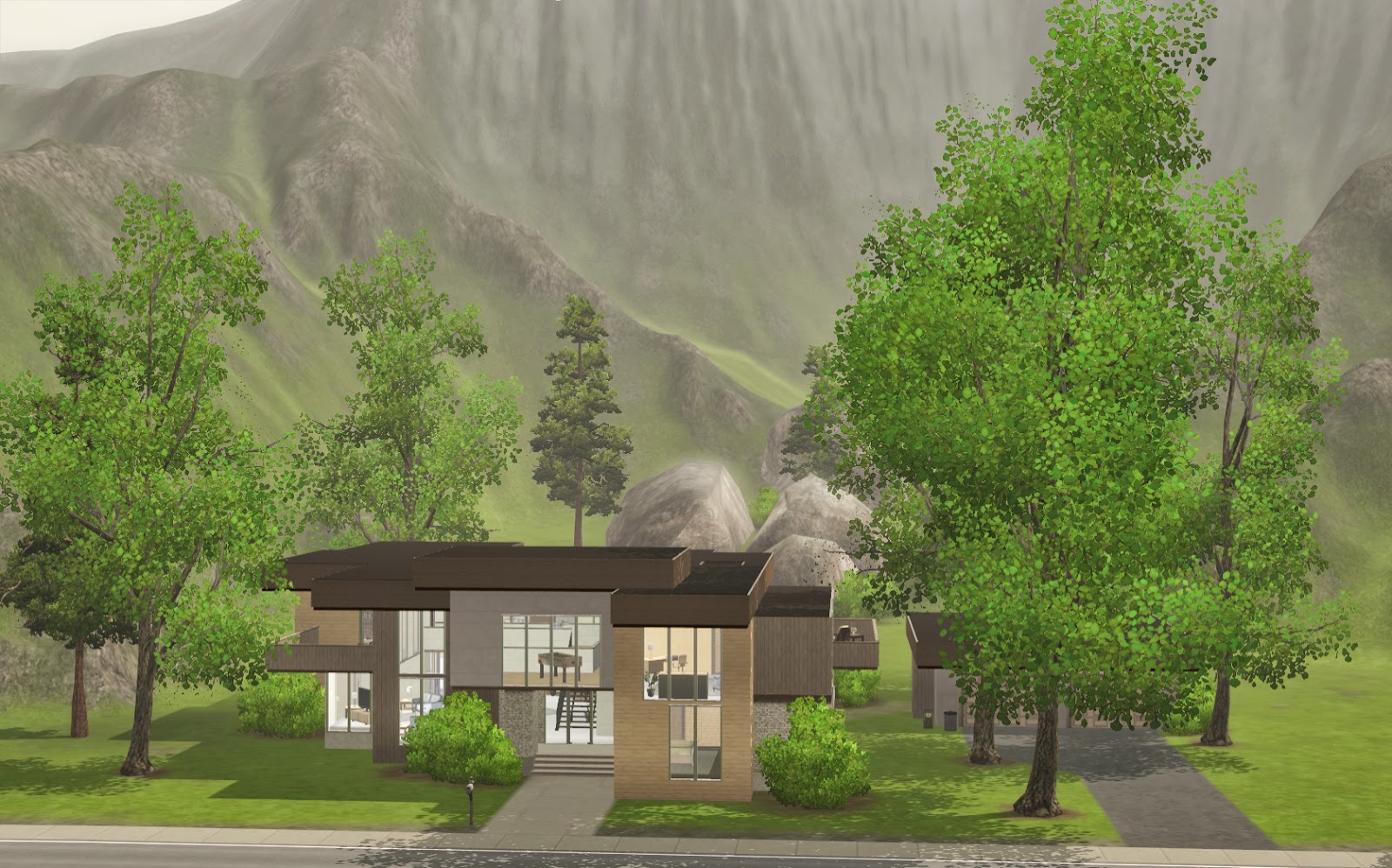 Summer's Little Sims 3 Garden: Moonlight Falls List of Houses