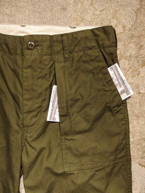 FWK by Engineered Garments Fatigue Pant in Olive Poplin Fall/Winter 2014 SUNRISE MARKET