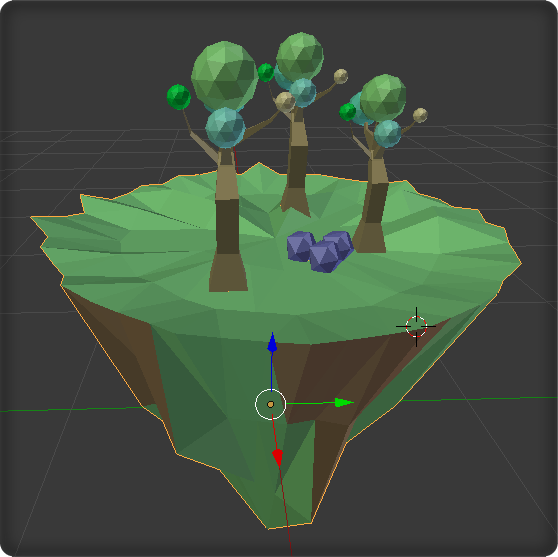 Blender Tutorial Low Poly Model Low Poly pada Blender [part 2]