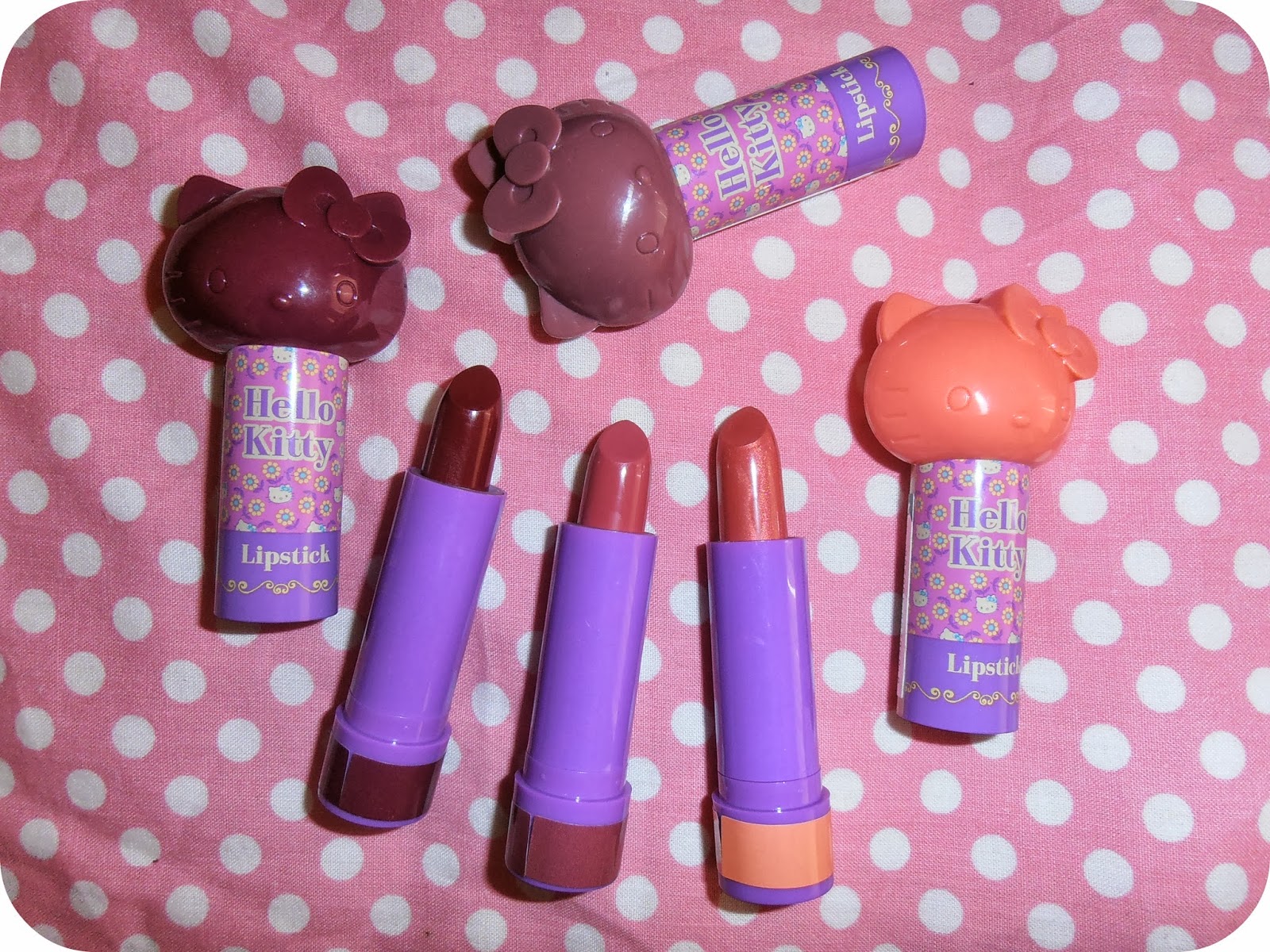 Shell Senseless Hello Kitty lipsticks!