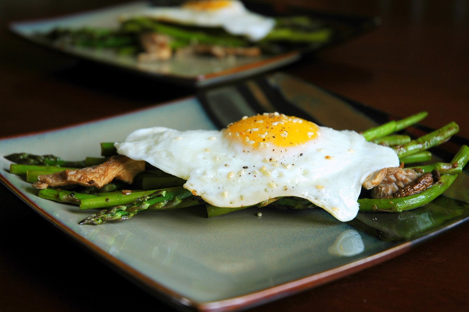 Mangoes And Palm Trees Asian Roasted Asparagus