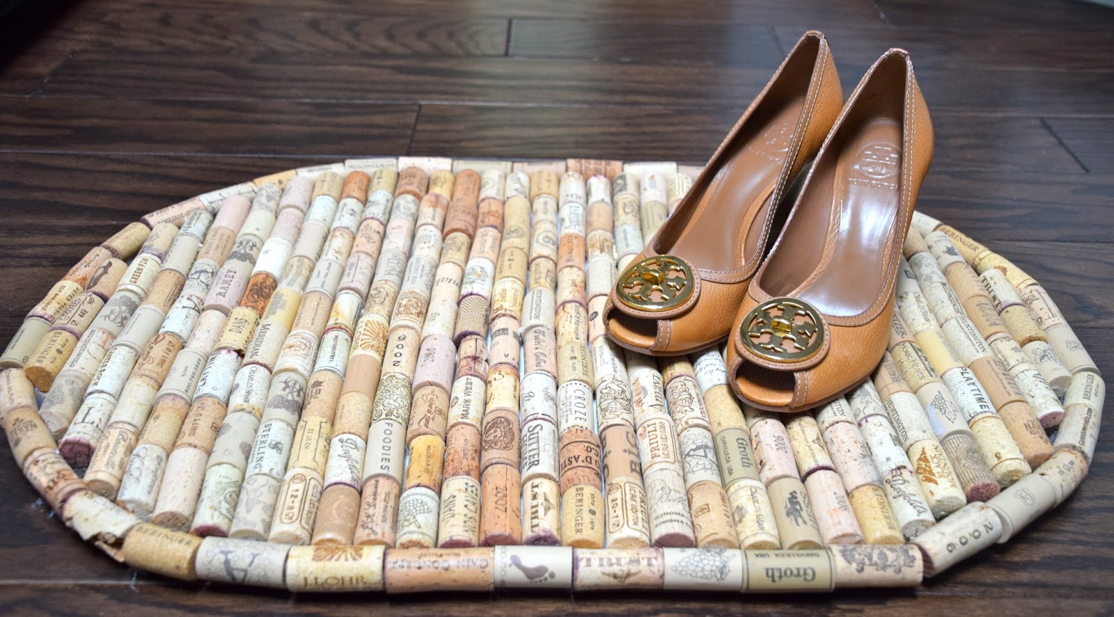 Our Hobby House Wine Cork Rug