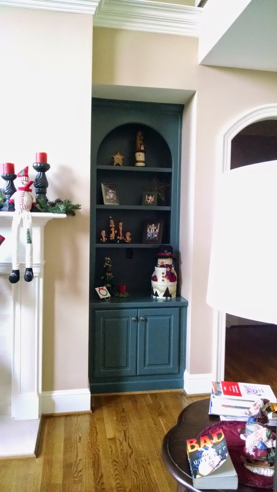New South Design Builtin Bookcase Makeover and Tips